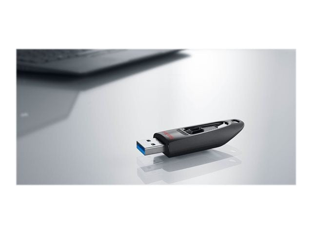 SanDisk Ultra 256 GB USB 3.0 Flash Drive - Black (SDCZ48-256G-U46)