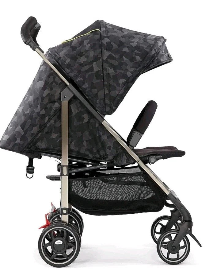 Diono Flexa Luxe Black Platinum, City Ready Umbrella Stroller - Black Camo