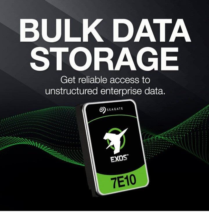 Seagate ST4000NM024B Exos Enterprise (7E10) 4TB SATA Hard Drive w/ 7200RPM 6Gb/s