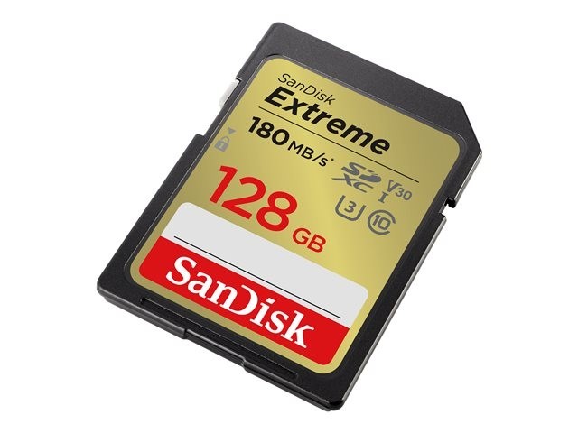 SanDisk - flash memory card - 128 GB - SDXC UHS-I