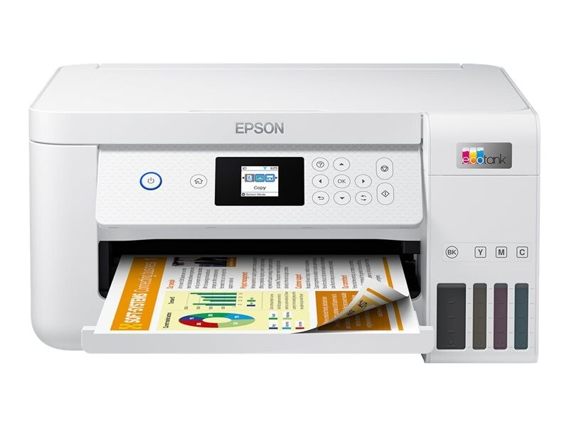 Epson EcoTank ET-2856 Colour Inkjet Standard Printer - White