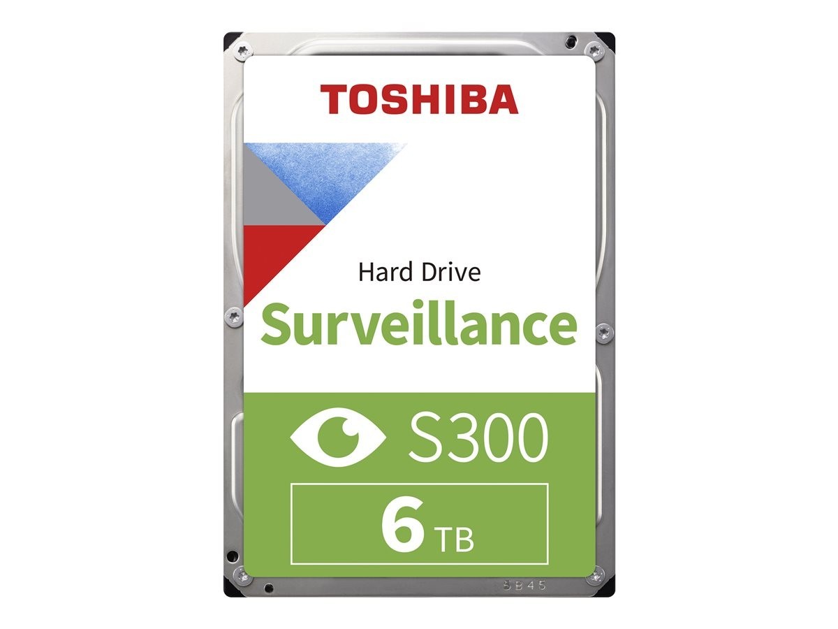 Toshiba S300 Surveillance - hard drive - 2TB to 10TB - SATA 6Gb/s