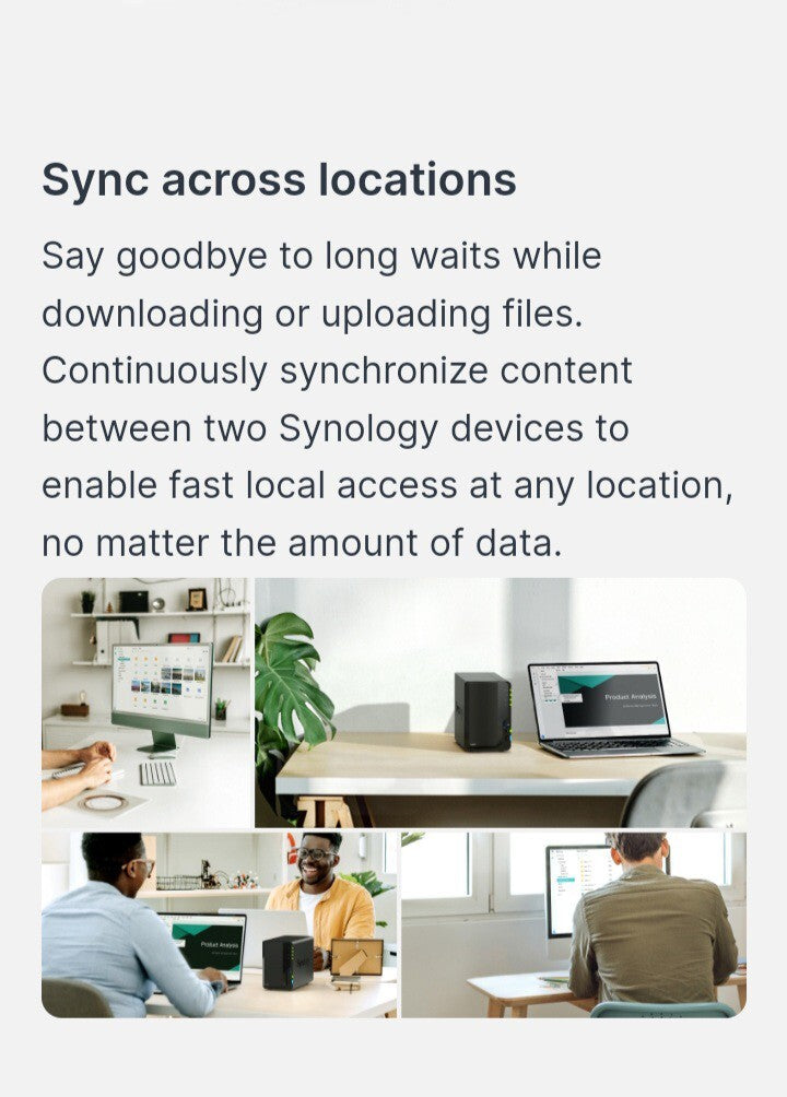 Synology Disk Station DS223 - NAS server - 2 bays - SATA 6Gb/s - RAID 0, 