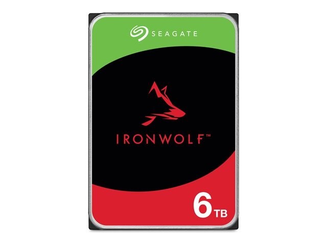 Seagate IronWolf ST6000VN006 - hard drive - 6 TB - SATA 6Gb/s