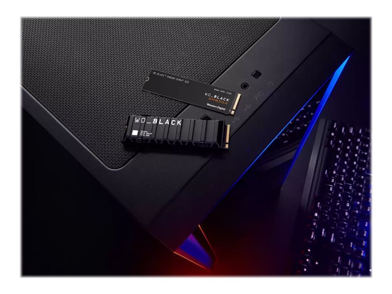 Western Digital WD_BLACK SN850X 2TB NVMe Internal SSD with Heatsink (WDS200T2XHE