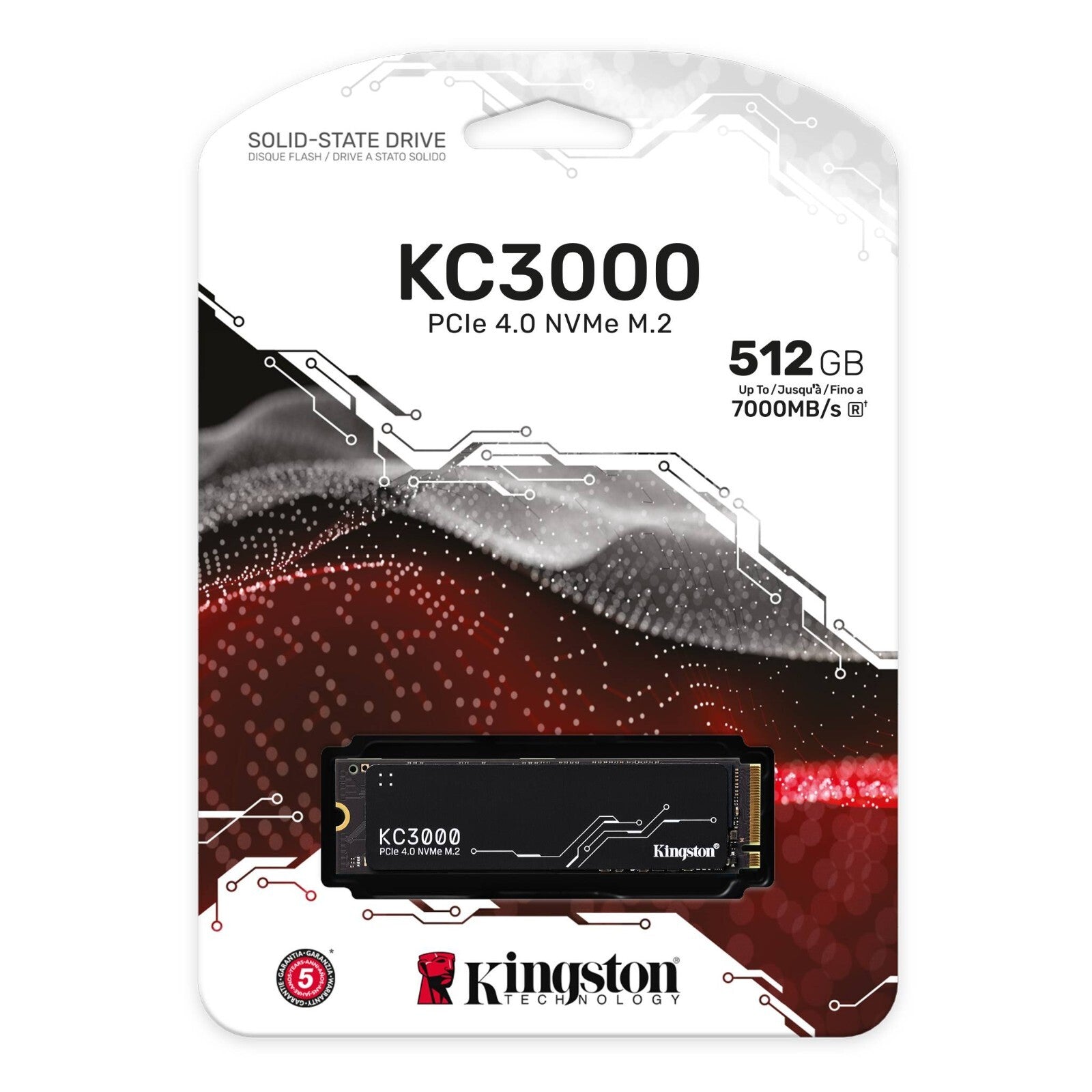 Kingston KC3000  M2 NVMe SSD -2048G, 1024 GB, 512 GB  - PCIe 4.0 