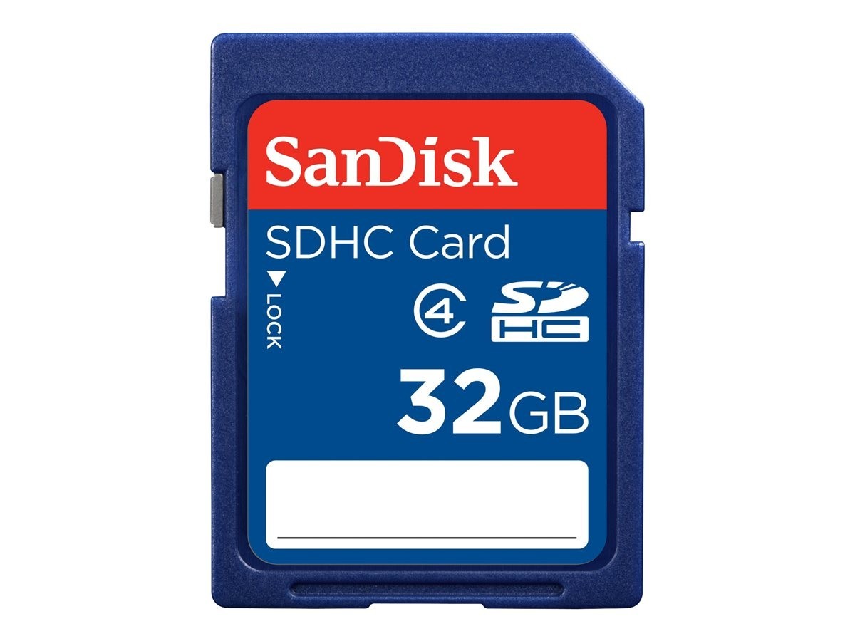 SanDisk 32GB Class 4 SDHC Memory Card - SDSDB-032G