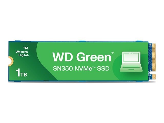WD Green SN350 NVMe SSD WDS100T3G0C - SSD - 1 TB - PCIe 3.0 x4 (NVMe)