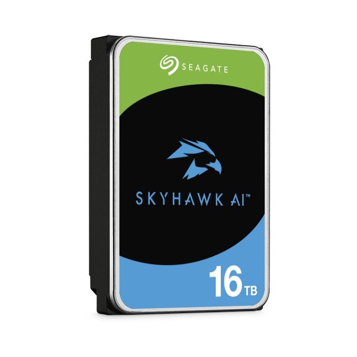 Seagate ST16000VE005 SkyHawk AI Surveillance Hard Drive, 3.5" HDD, SATA III