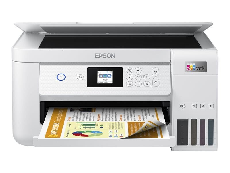 Epson EcoTank ET-2856 Colour Inkjet Standard Printer - White