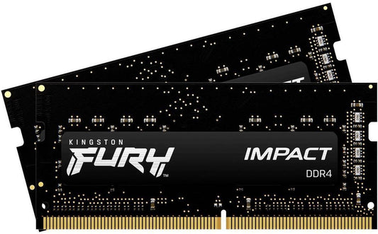Kingston FURY Impact 2 x 32GB 3200MHz SODIMM DDR4 RAM Kit (KF432S20IBK2/64)