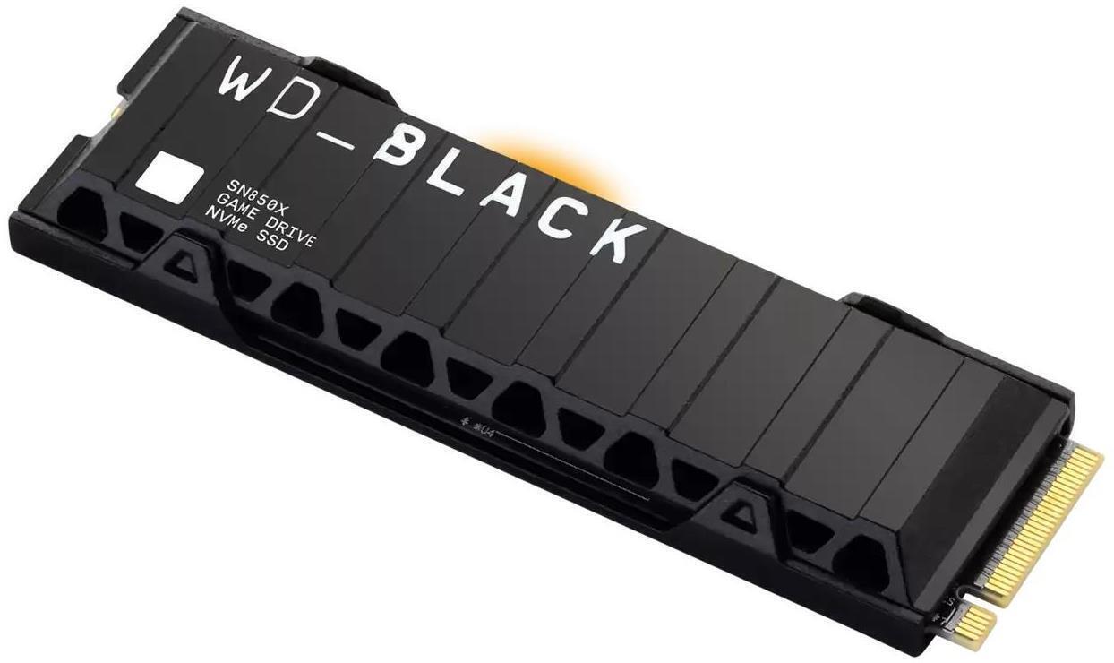 Western Digital WD_BLACK SN850X 2TB NVMe Internal SSD with Heatsink (WDS200T2XHE