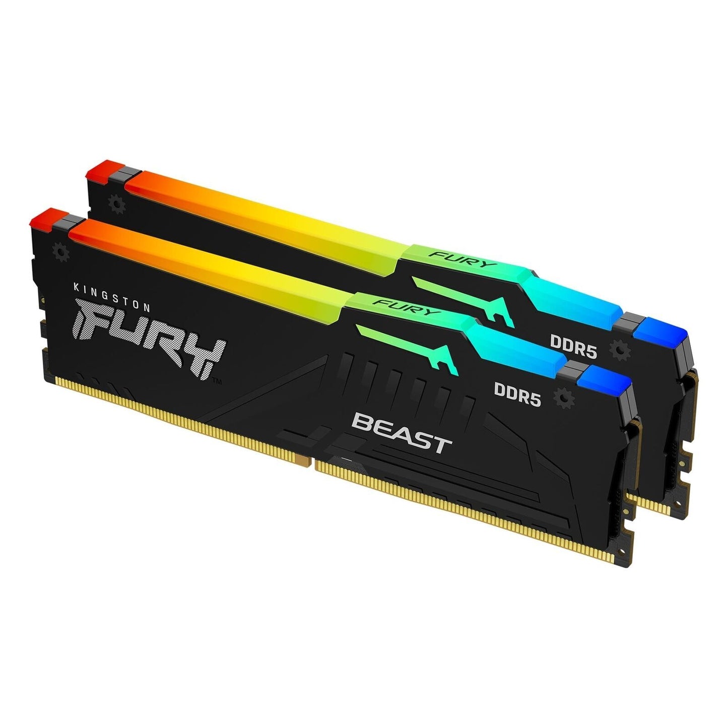 Kingston Technology Fury Beast 32GB DDR5 CL36 DIMM Desktop Gaming Memory Kit of 