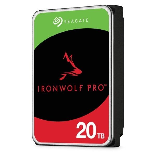 Seagate IronWolf Pro ST20000NT001 - hard drive - 20 TB - SATA 6Gb/s