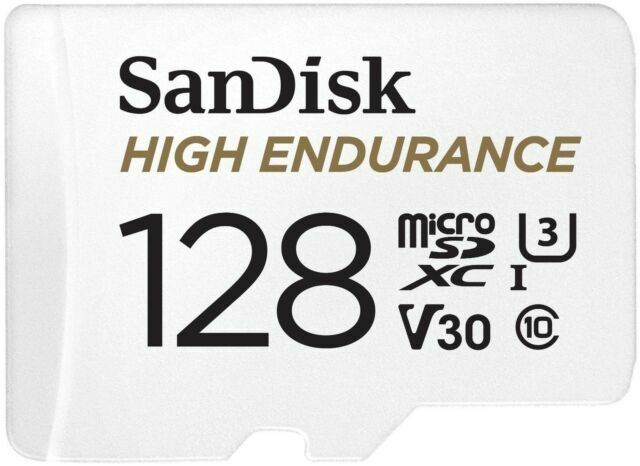 SanDisk High Endurance - flash memory card - 128 GB - microSDXC UHS-I
