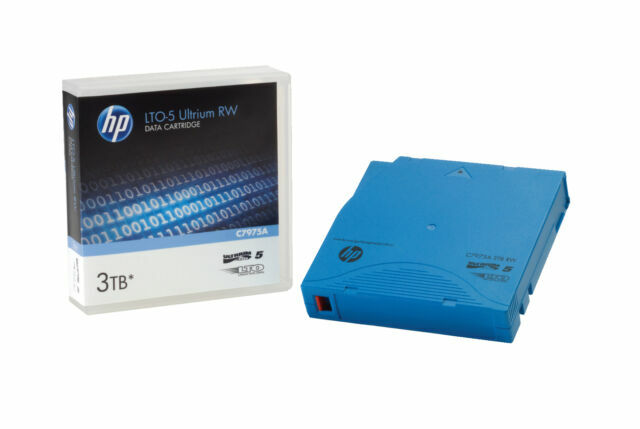 HP LTO-5 Ultrium 3TB RW Data Cartridge (C7975A)