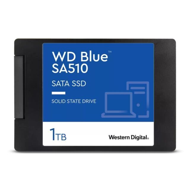 WD Blue SA510 1TB 2.5" SATA III Internal SSD - WDS100T3B0A