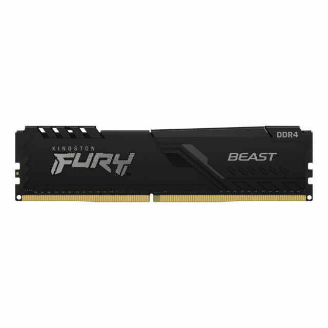 Kingston FURY Beast 8GB (1 x 8GB) PC4-25600 (DDR4-3200) UDIMM Memory - Black...