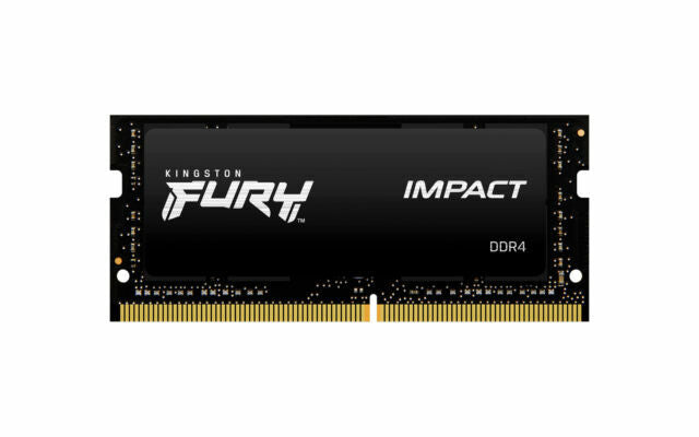 Kingston FURY Impact 8GB (1 x 8GB) PC4-21300 (DDR4-2666) SO-DIMM Memory - Black 